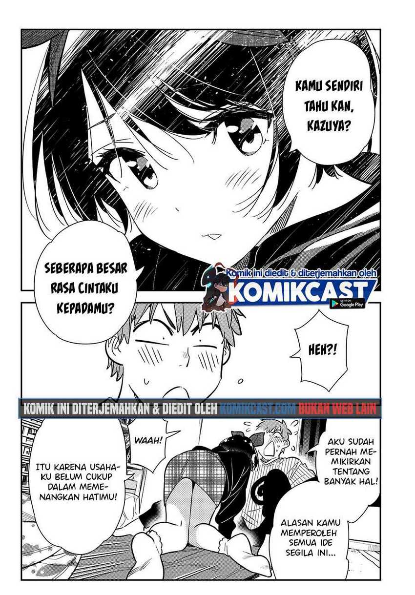 Kanojo Okarishimasu Bab 185 halaman 14