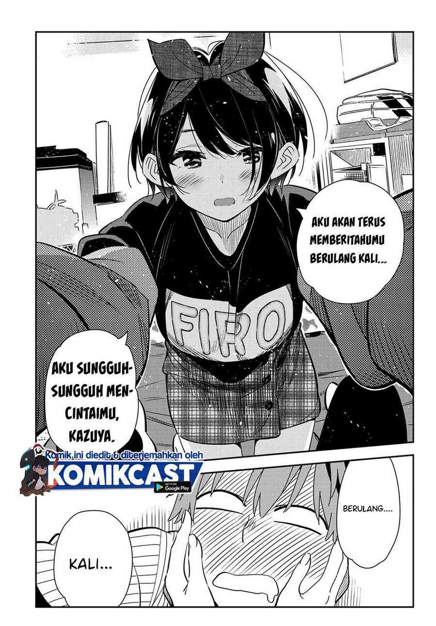 Kanojo Okarishimasu Bab 185 halaman 17