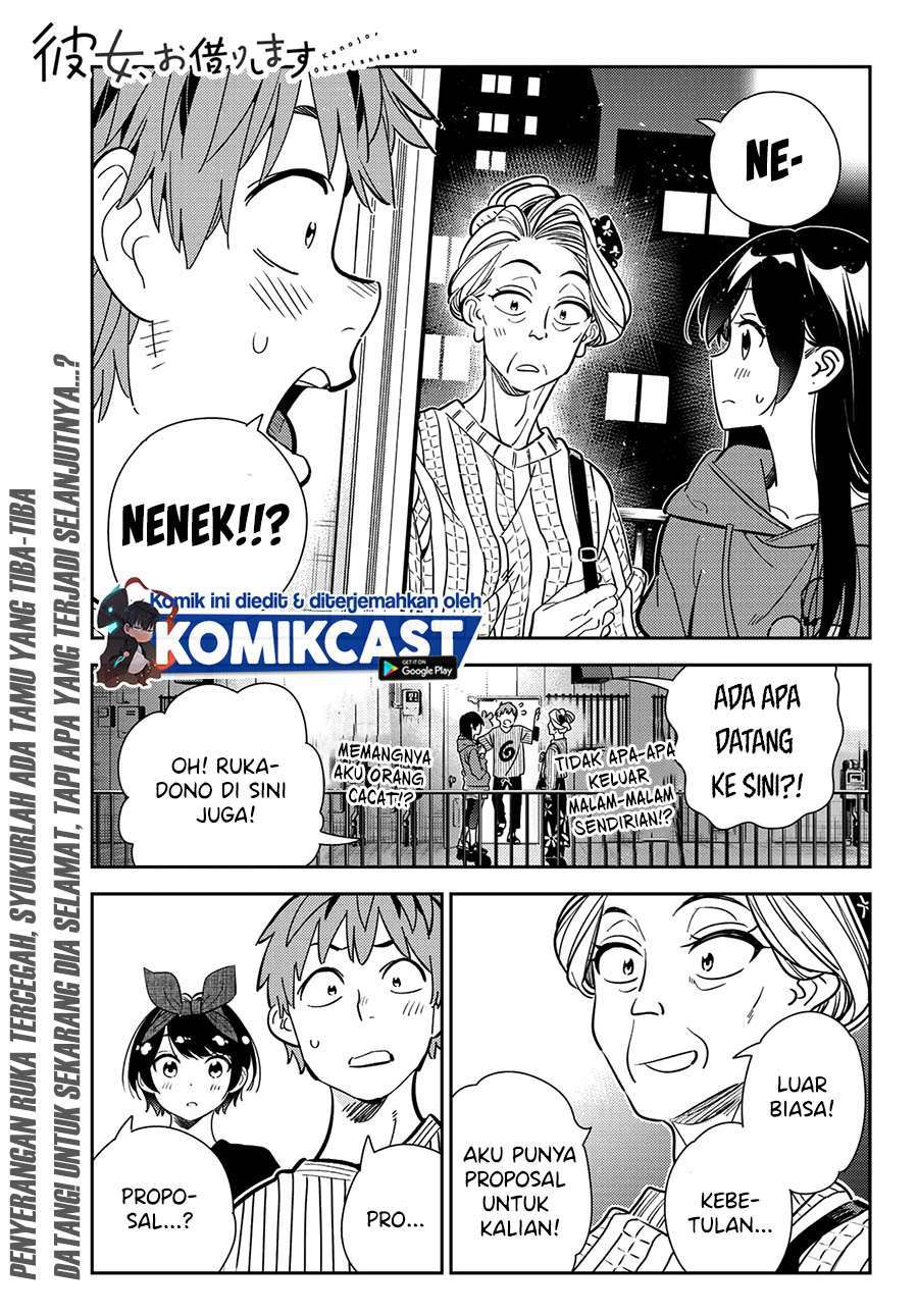 Kanojo Okarishimasu Bab 186 halaman 1