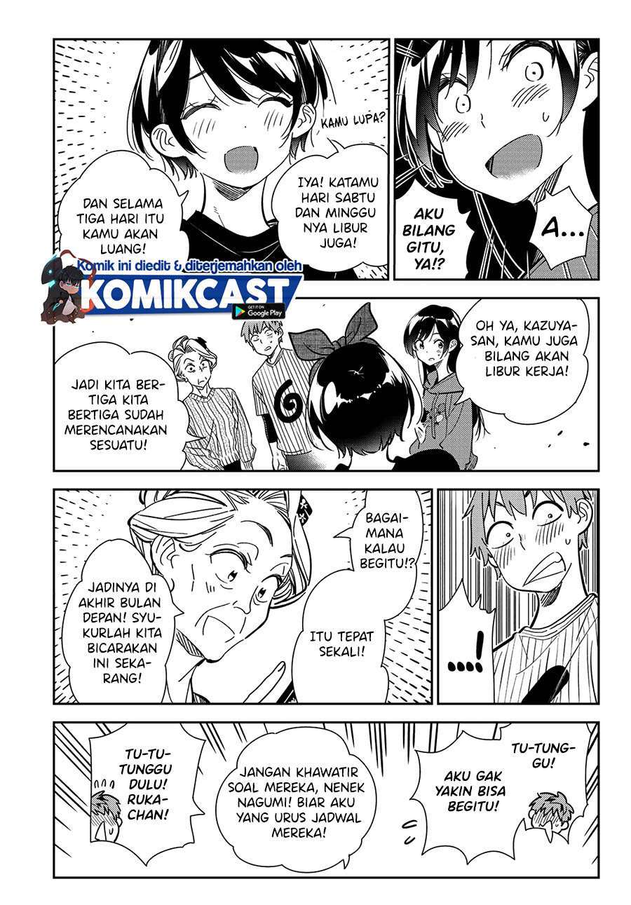 Kanojo Okarishimasu Bab 186 halaman 13