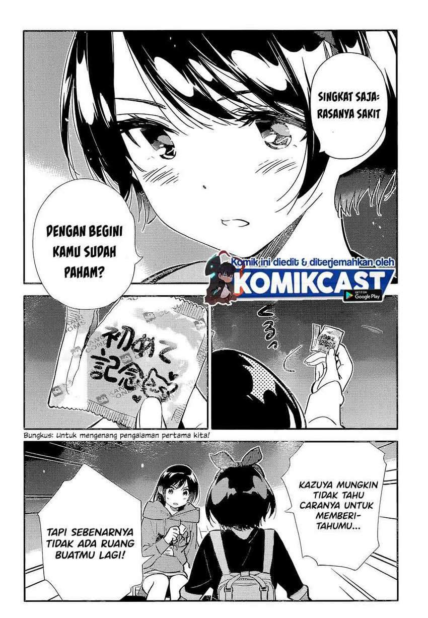 Kanojo Okarishimasu Bab 187 halaman 8