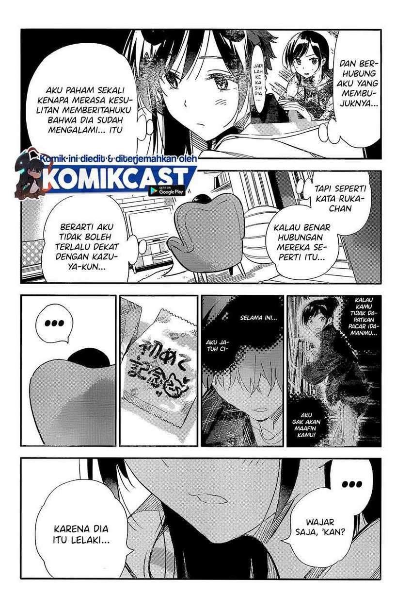 Kanojo Okarishimasu Bab 187 halaman 18