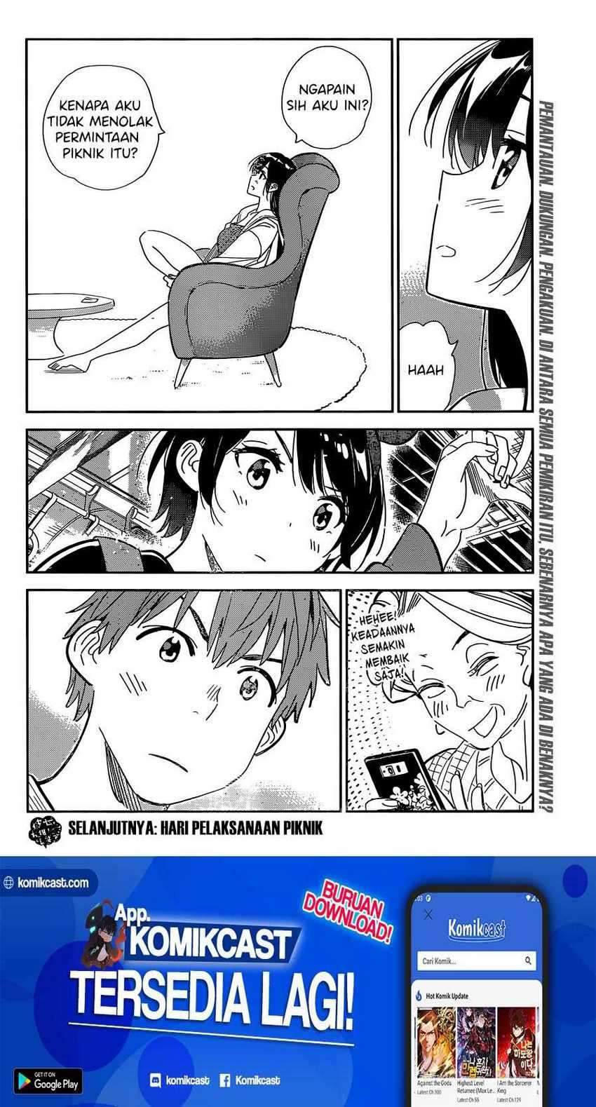 Kanojo Okarishimasu Bab 187 halaman 20