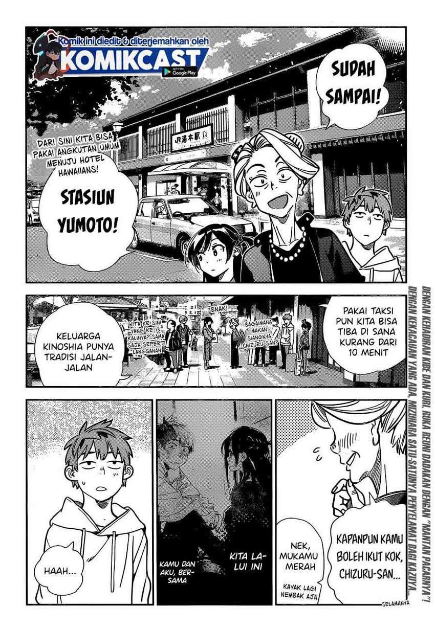 Kanojo Okarishimasu Bab 190 halaman 3