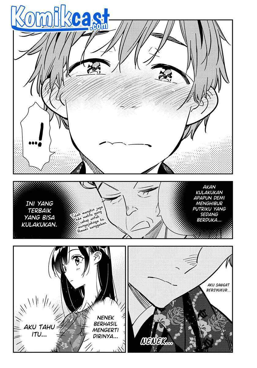 Kanojo Okarishimasu Bab 205 halaman 16