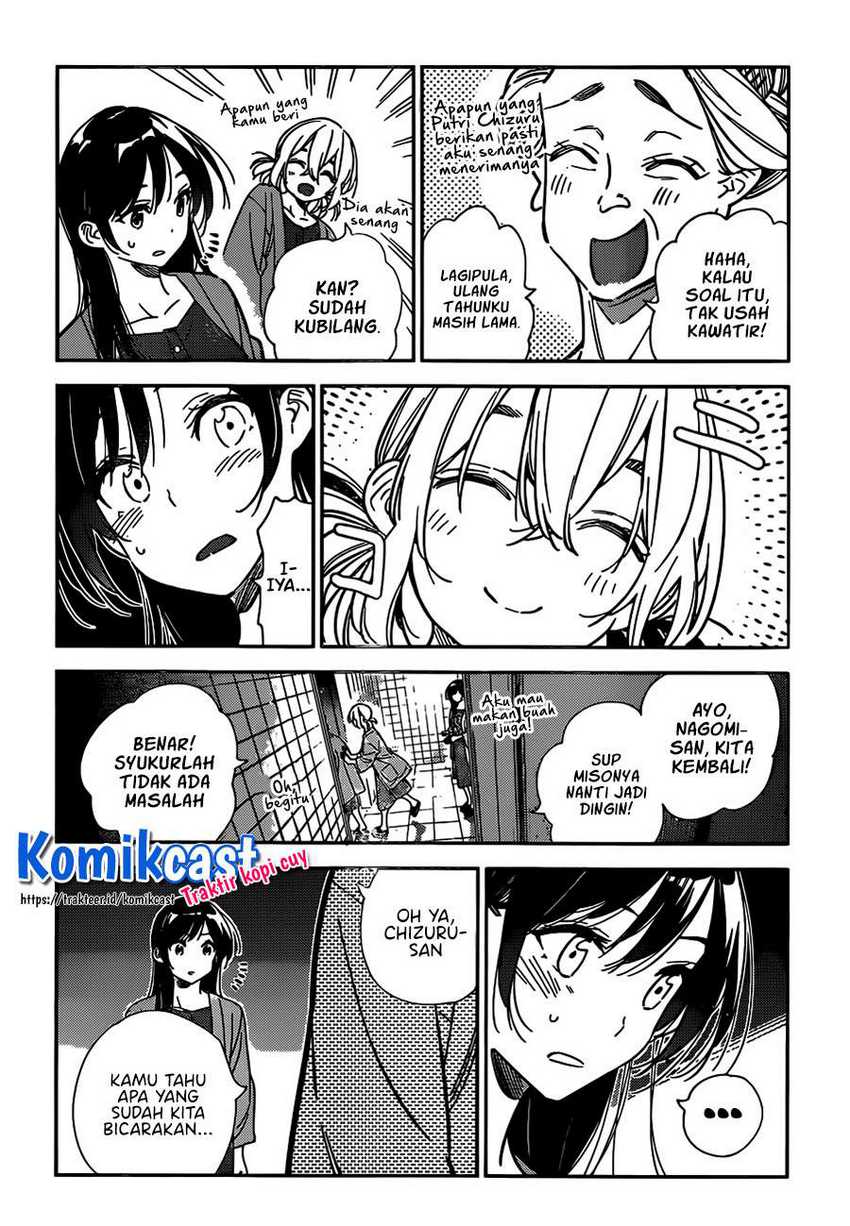 Kanojo Okarishimasu Bab 208 halaman 16