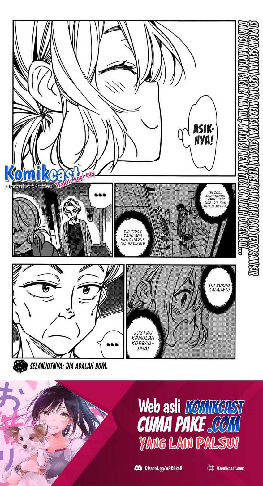 Kanojo Okarishimasu Bab 208 halaman 20