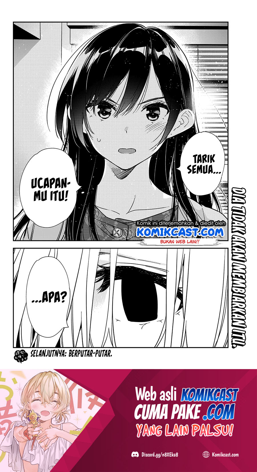 Kanojo Okarishimasu Bab 216 halaman 20