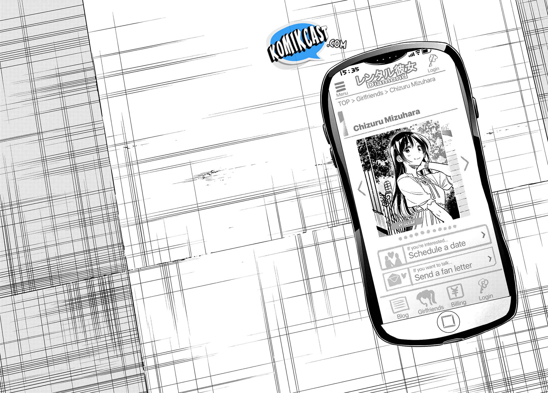 Kanojo Okarishimasu Bab 220 halaman 19