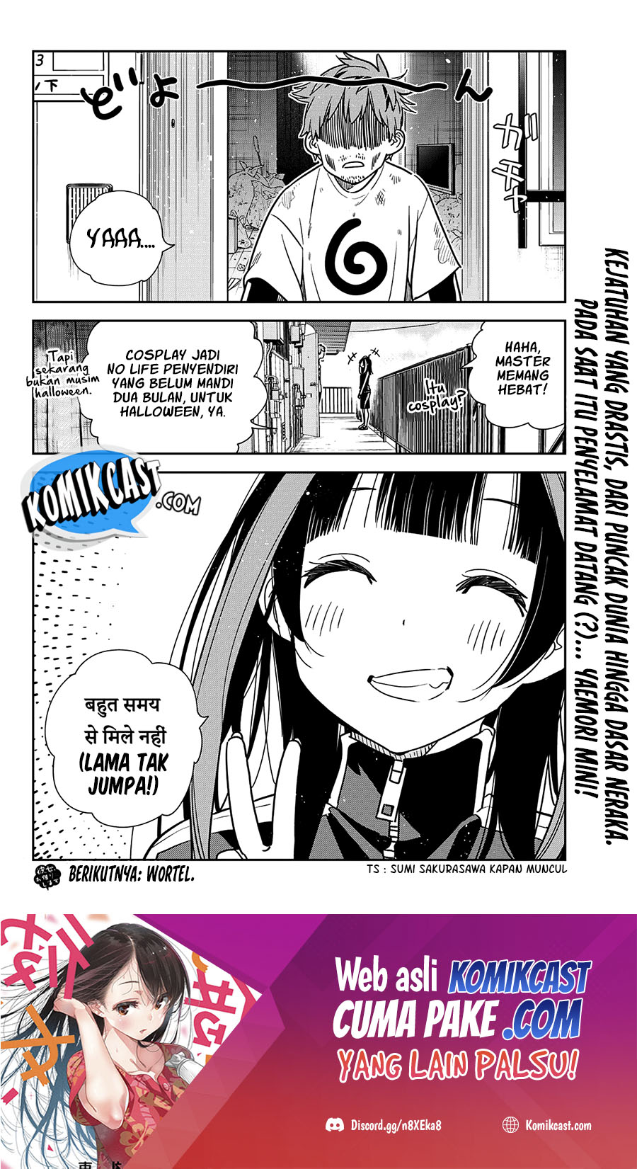 Kanojo Okarishimasu Bab 233 halaman 21
