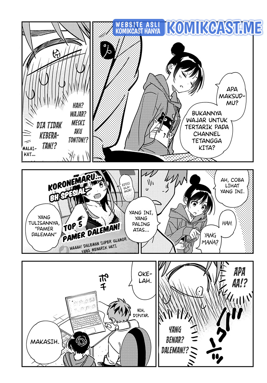 Kanojo Okarishimasu Bab 242 halaman 10