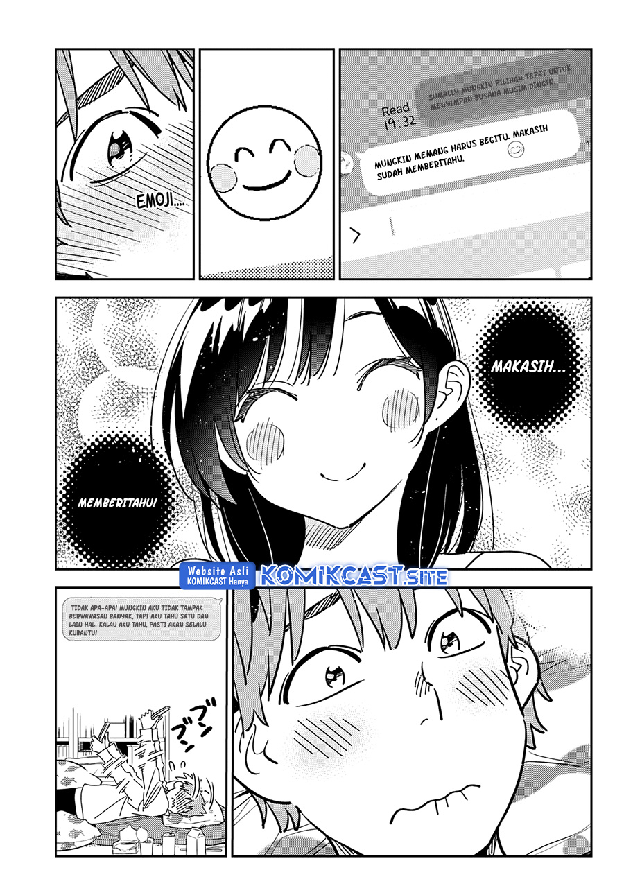 Kanojo Okarishimasu Bab 244 halaman 14