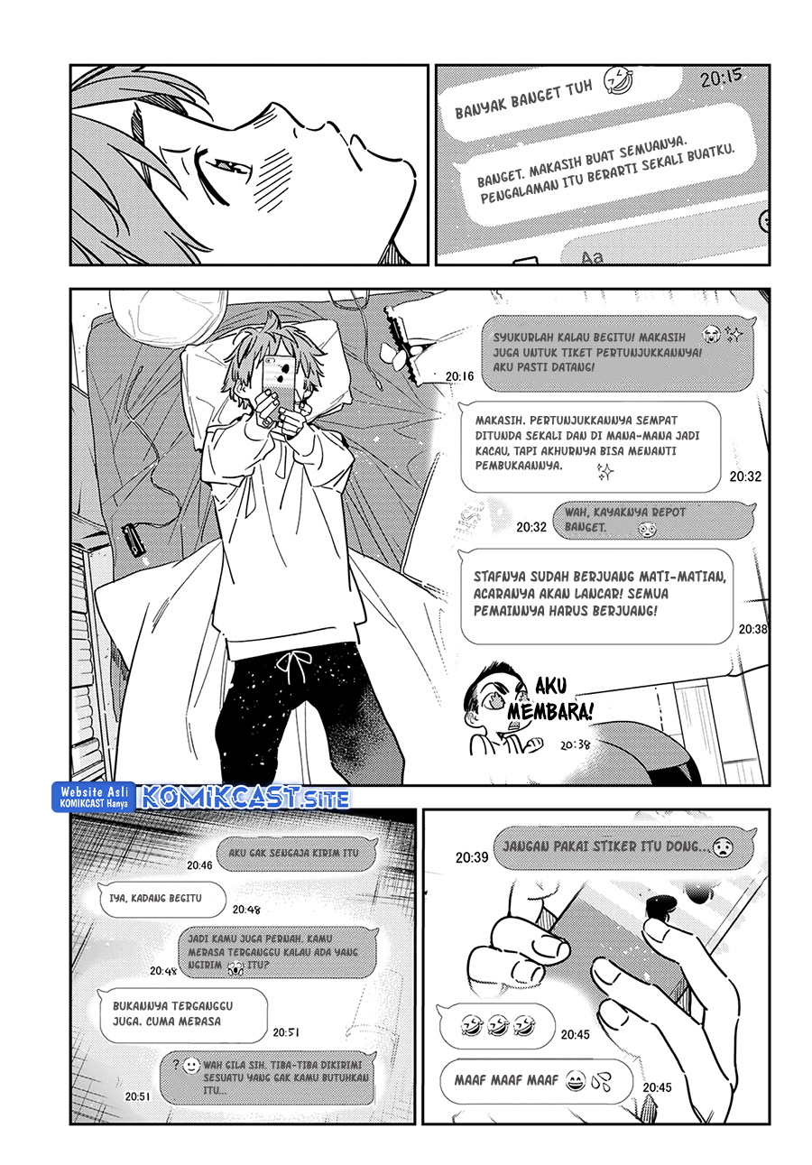 Kanojo Okarishimasu Bab 244 halaman 16