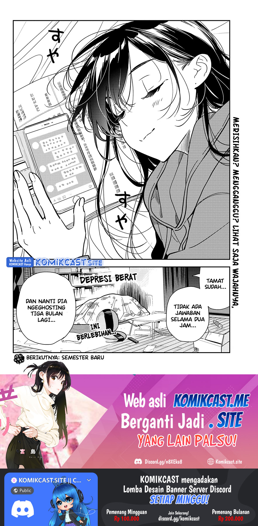 Kanojo Okarishimasu Bab 244 halaman 20