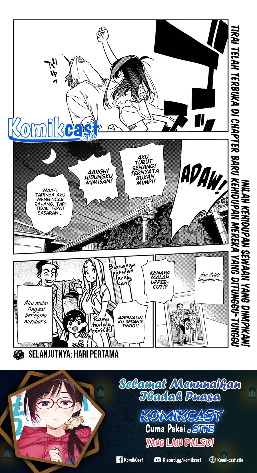 Kanojo Okarishimasu Bab 255 halaman 19