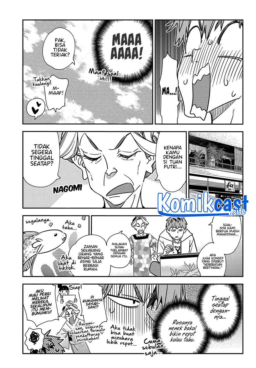 Kanojo Okarishimasu Bab 256 halaman 14