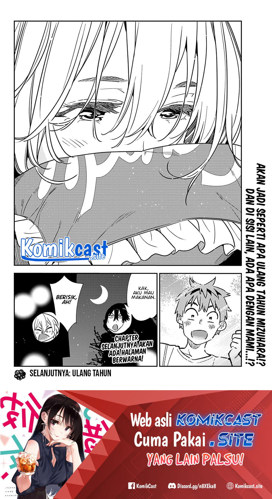 Kanojo Okarishimasu Bab 264 halaman 22