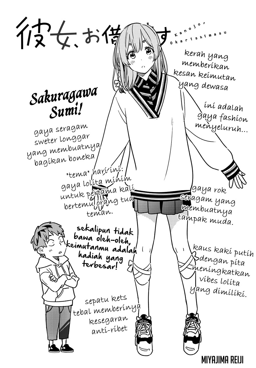 Kanojo Okarishimasu Bab 266 halaman 3