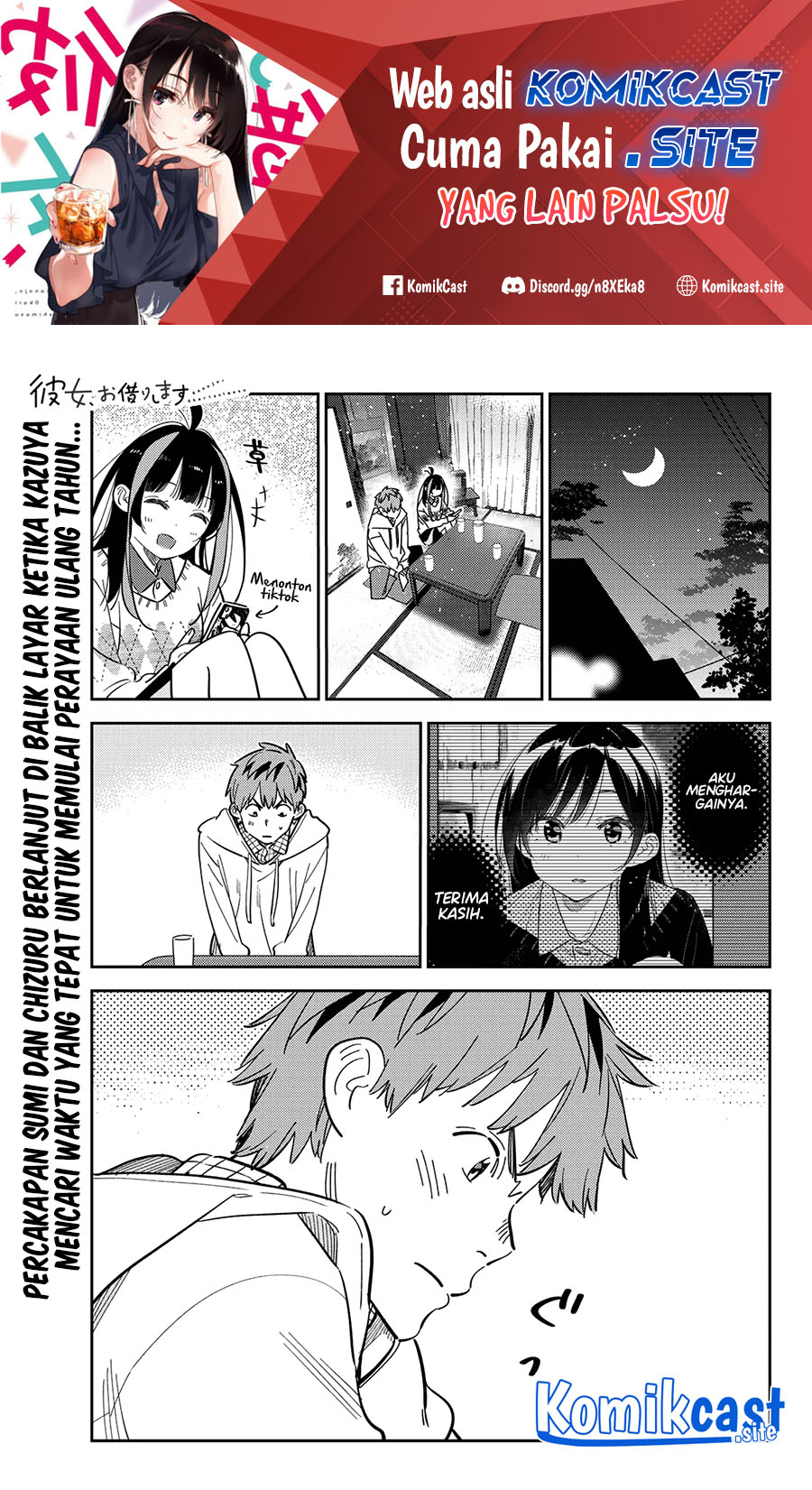 Kanojo Okarishimasu Bab 268 halaman 2