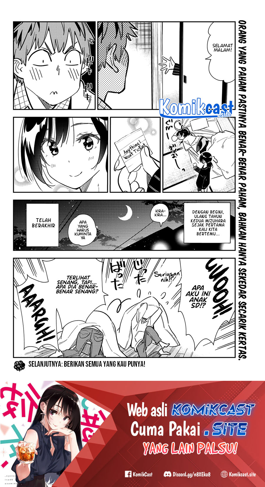 Kanojo Okarishimasu Bab 271 halaman 20