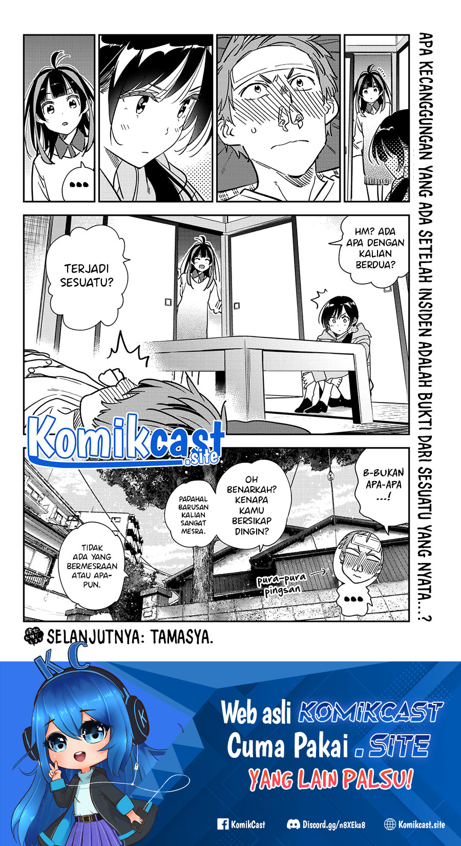 Kanojo Okarishimasu Bab 276 halaman 19