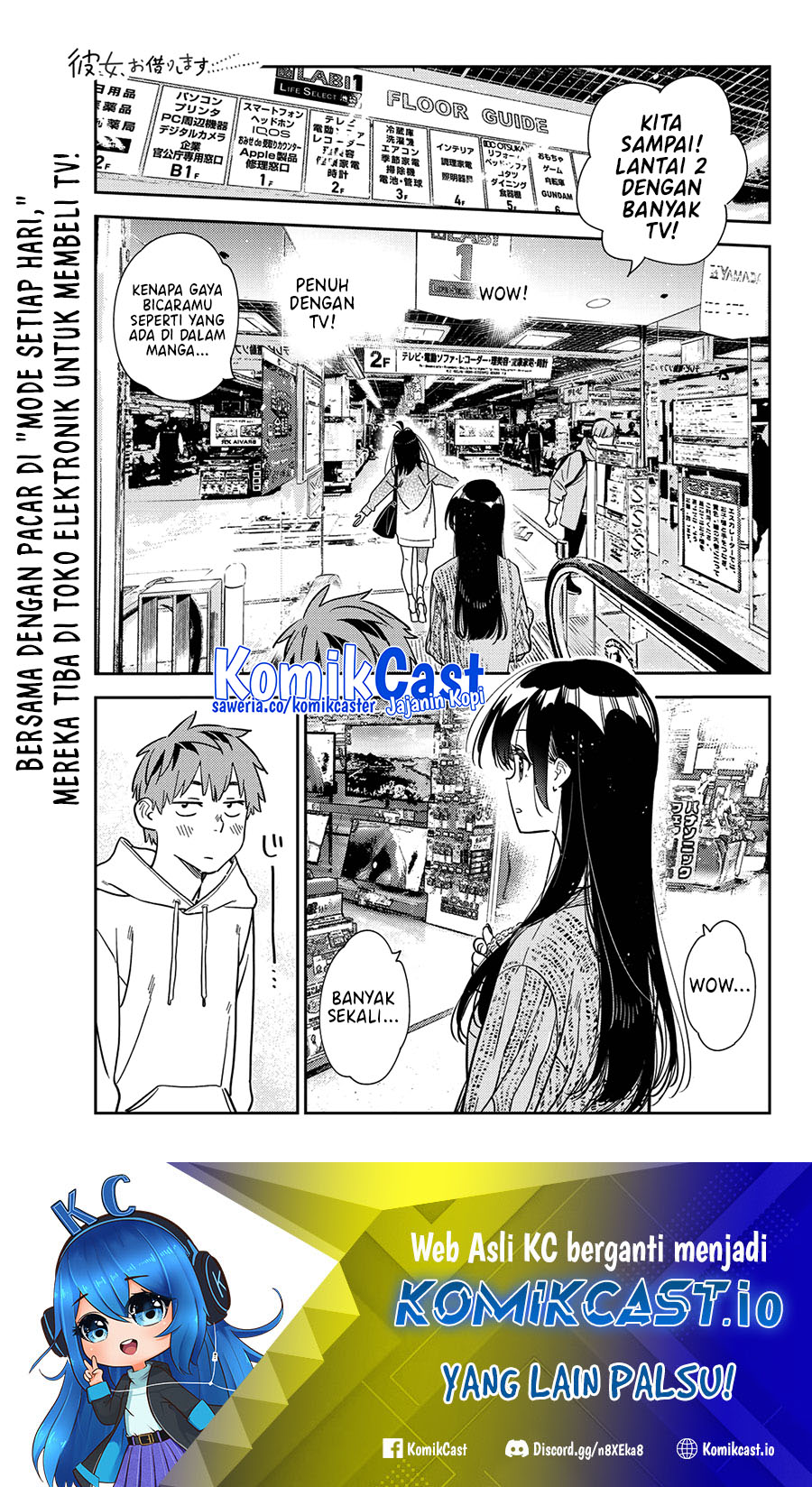 Kanojo Okarishimasu Bab 278 halaman 2