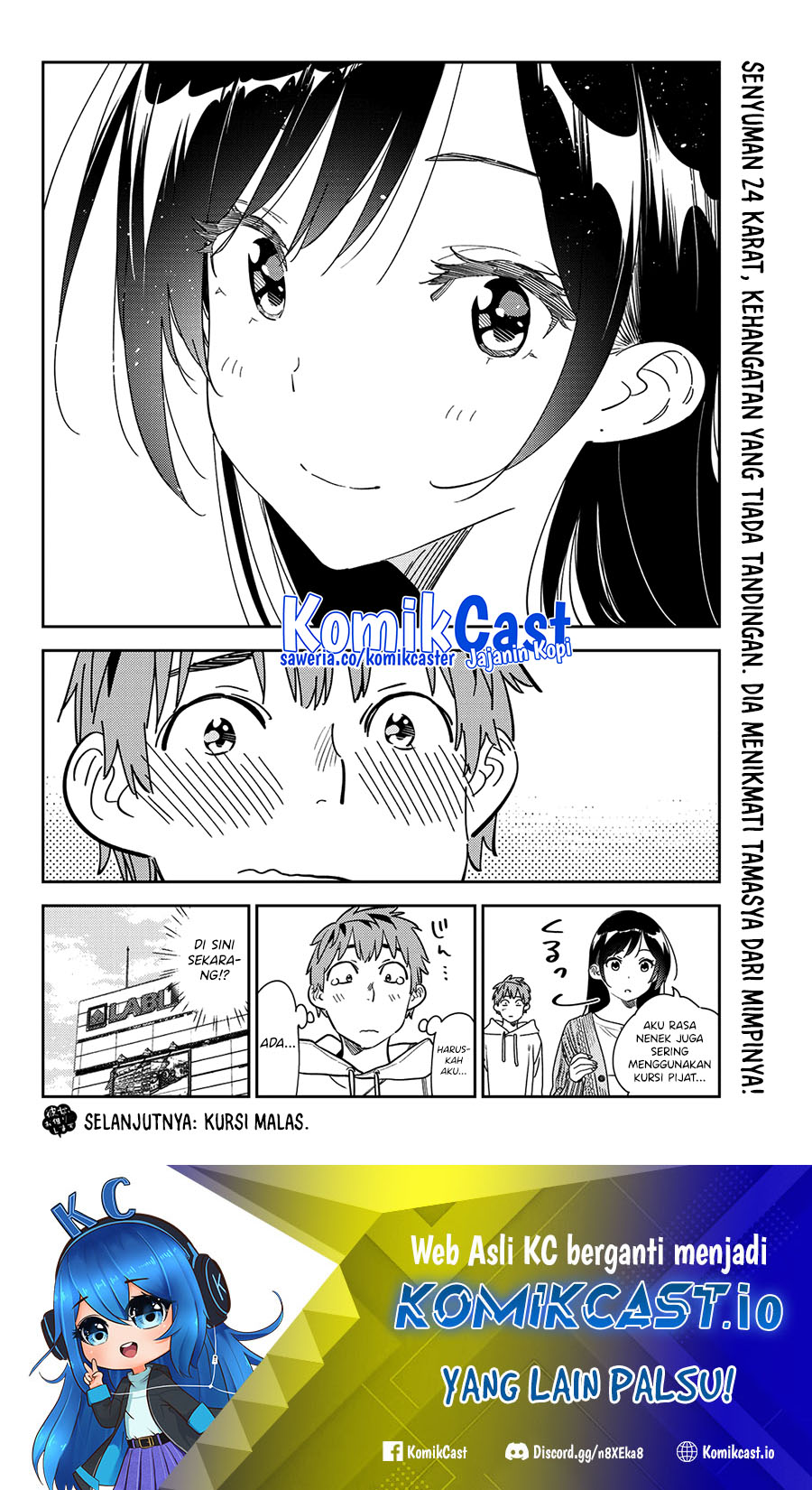 Kanojo Okarishimasu Bab 278 halaman 21