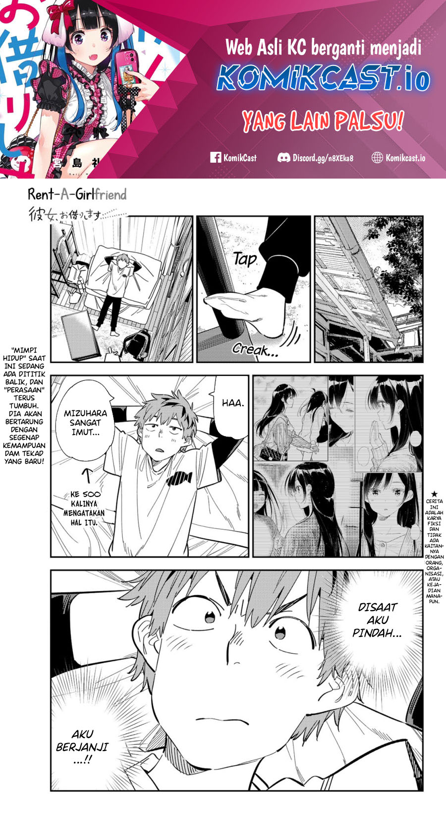 Kanojo Okarishimasu Bab 281 halaman 2