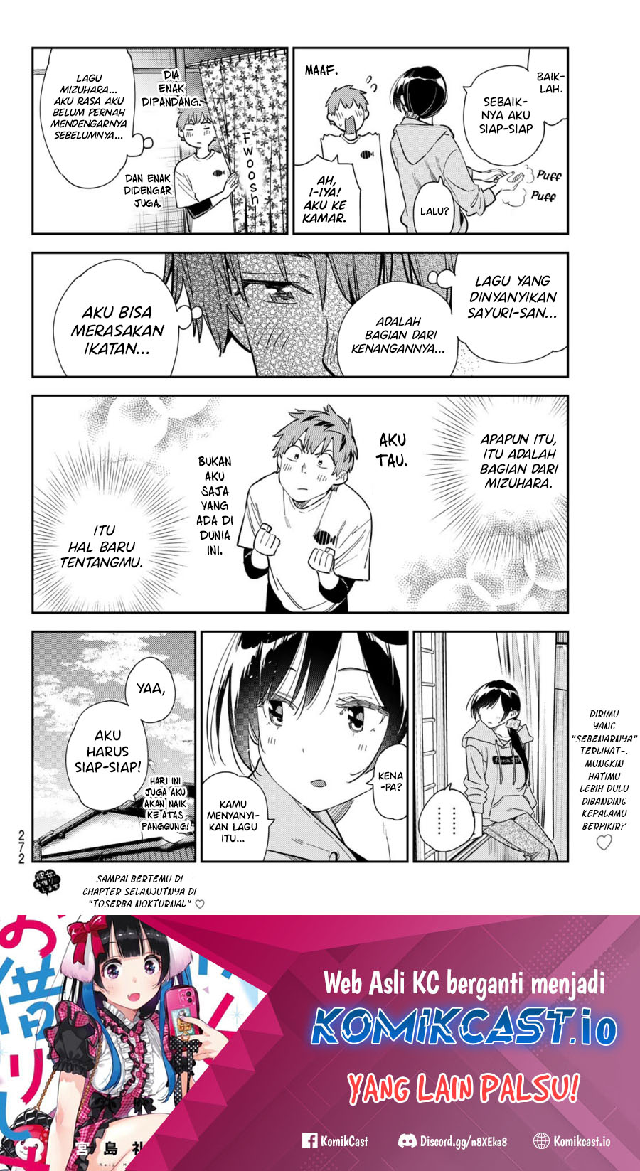 Kanojo Okarishimasu Bab 281 halaman 20