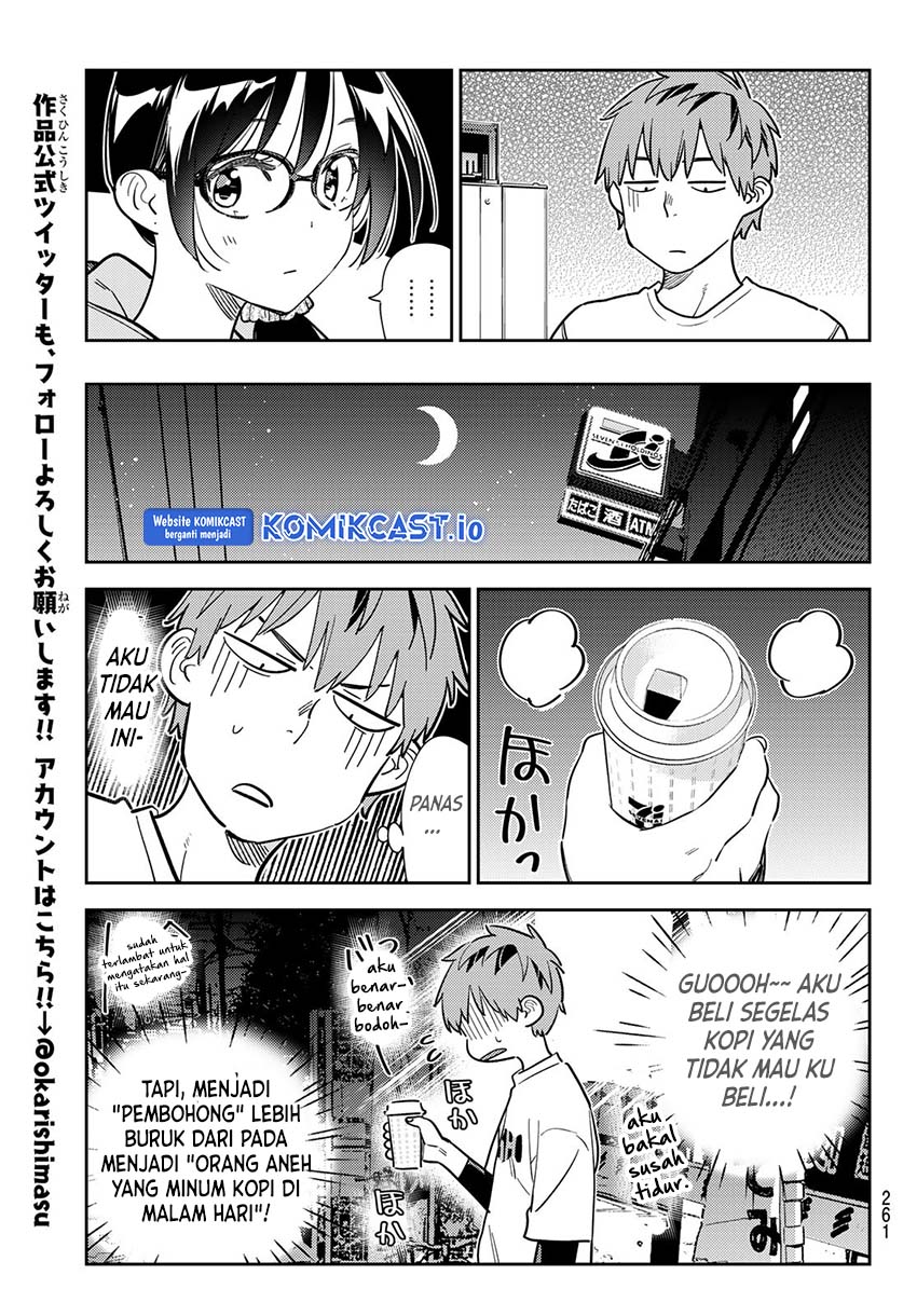 Kanojo Okarishimasu Bab 282 halaman 14