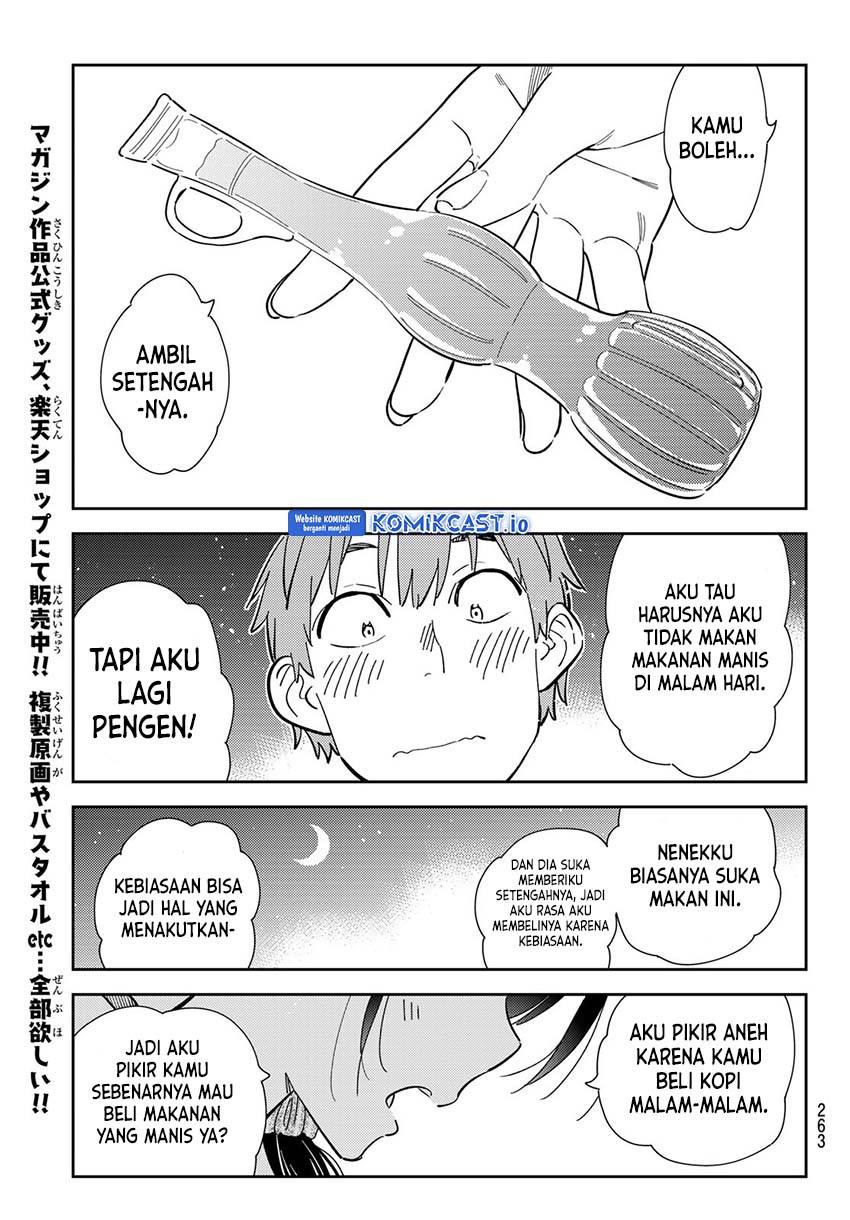 Kanojo Okarishimasu Bab 282 halaman 16