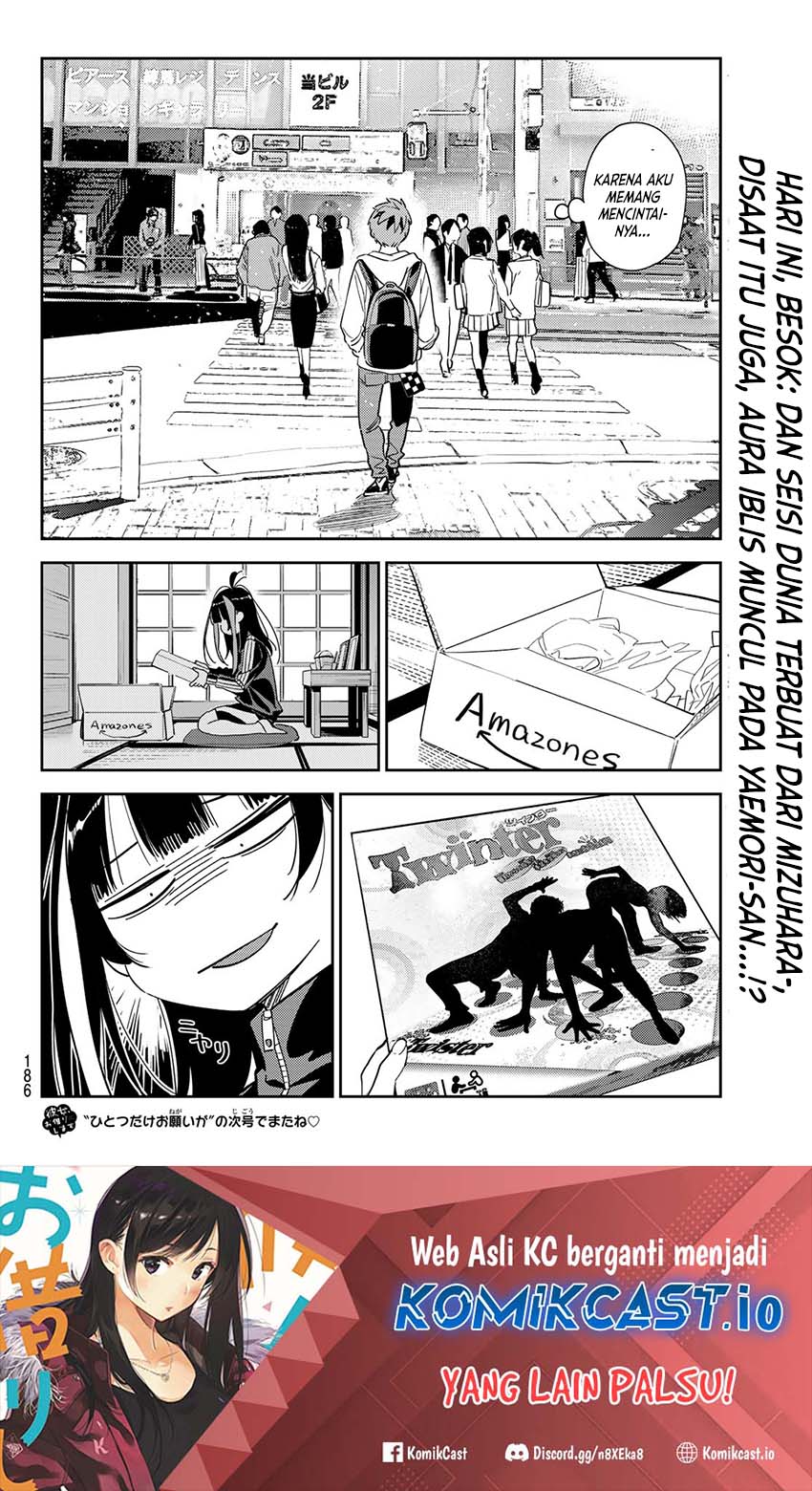 Kanojo Okarishimasu Bab 283 halaman 19