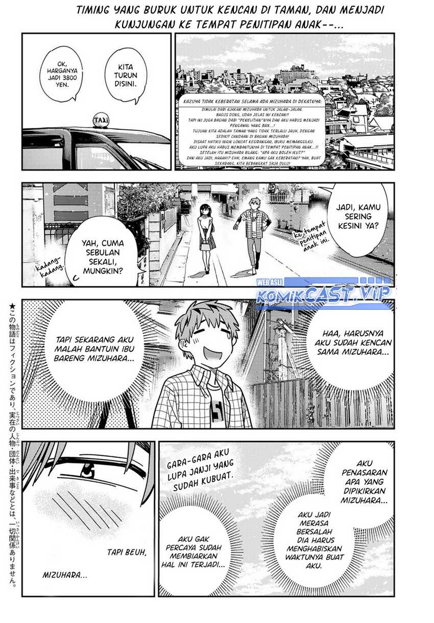 Kanojo Okarishimasu Bab 292 halaman 3