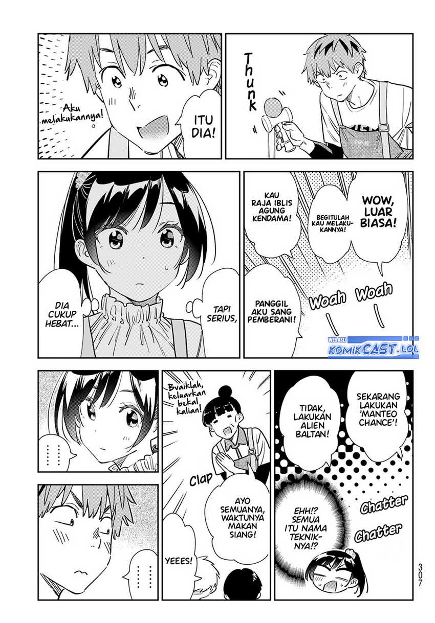 Kanojo Okarishimasu Bab 293 halaman 14