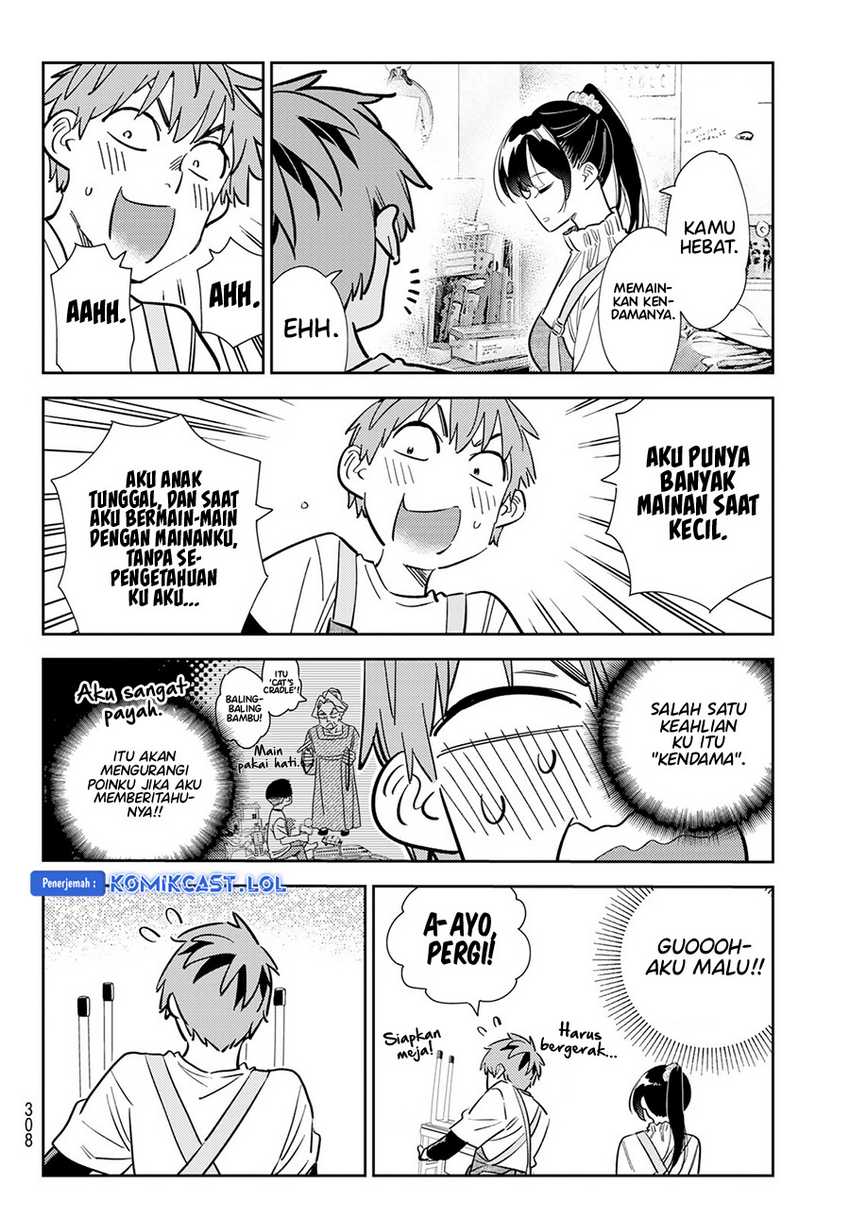 Kanojo Okarishimasu Bab 293 halaman 15