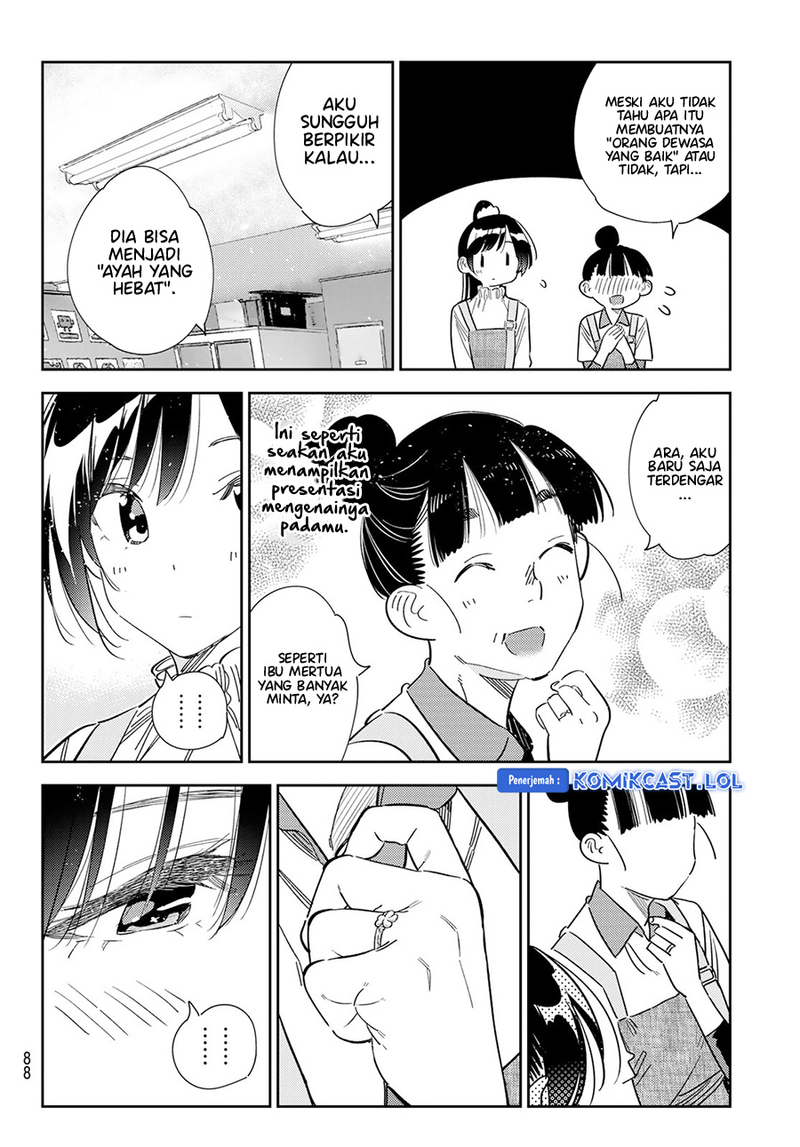 Kanojo Okarishimasu Bab 296 halaman 9