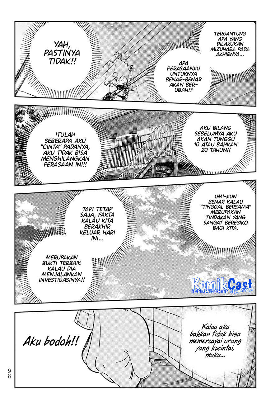 Kanojo Okarishimasu Bab 296 halaman 19