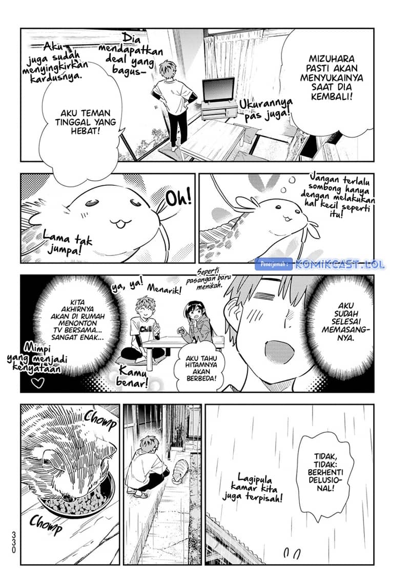 Kanojo Okarishimasu Bab 298 halaman 9