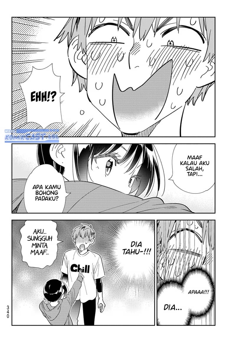 Kanojo Okarishimasu Bab 298 halaman 18