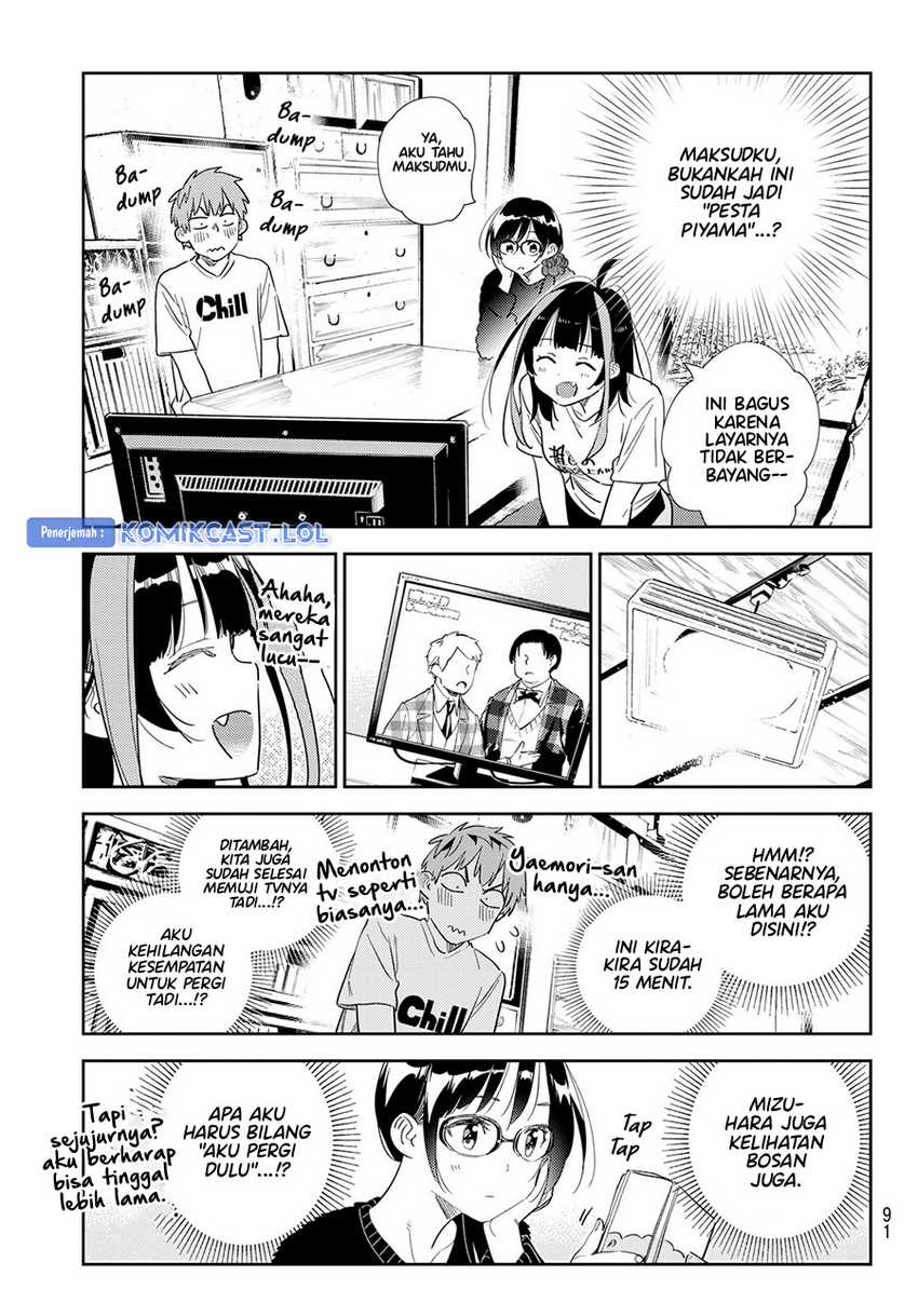Kanojo Okarishimasu Bab 300 halaman 9