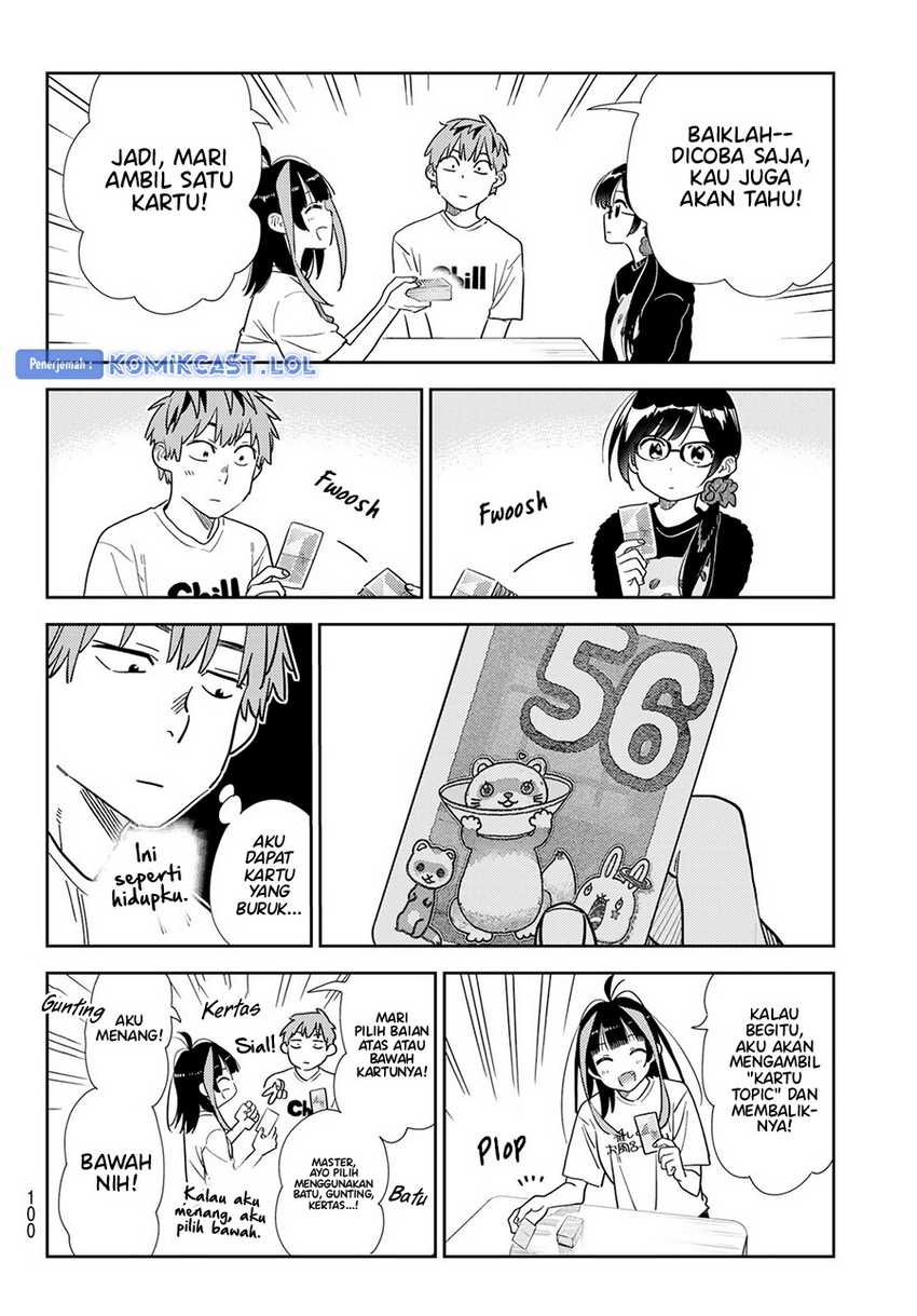 Kanojo Okarishimasu Bab 300 halaman 18