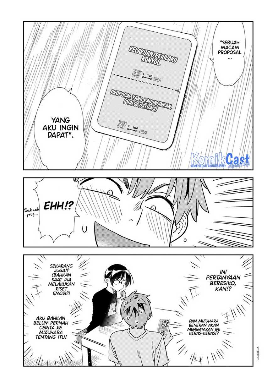Kanojo Okarishimasu Bab 300 halaman 19