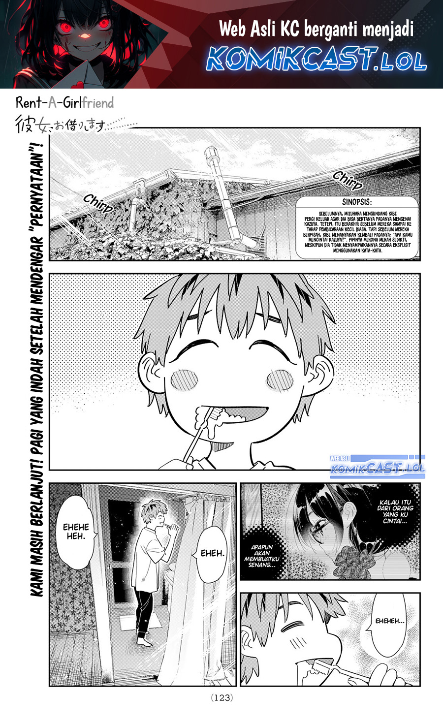 Kanojo Okarishimasu Bab 304 halaman 2