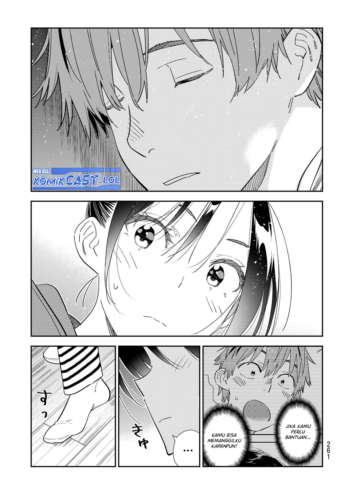 Kanojo Okarishimasu Bab 306 halaman 18