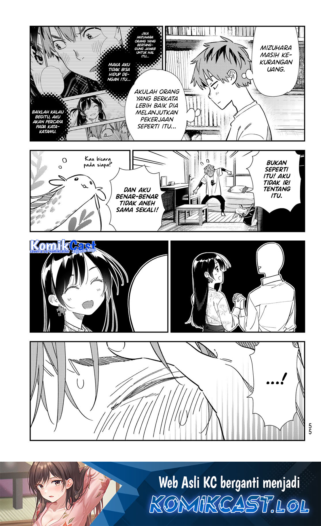 Kanojo Okarishimasu Bab 307 halaman 16