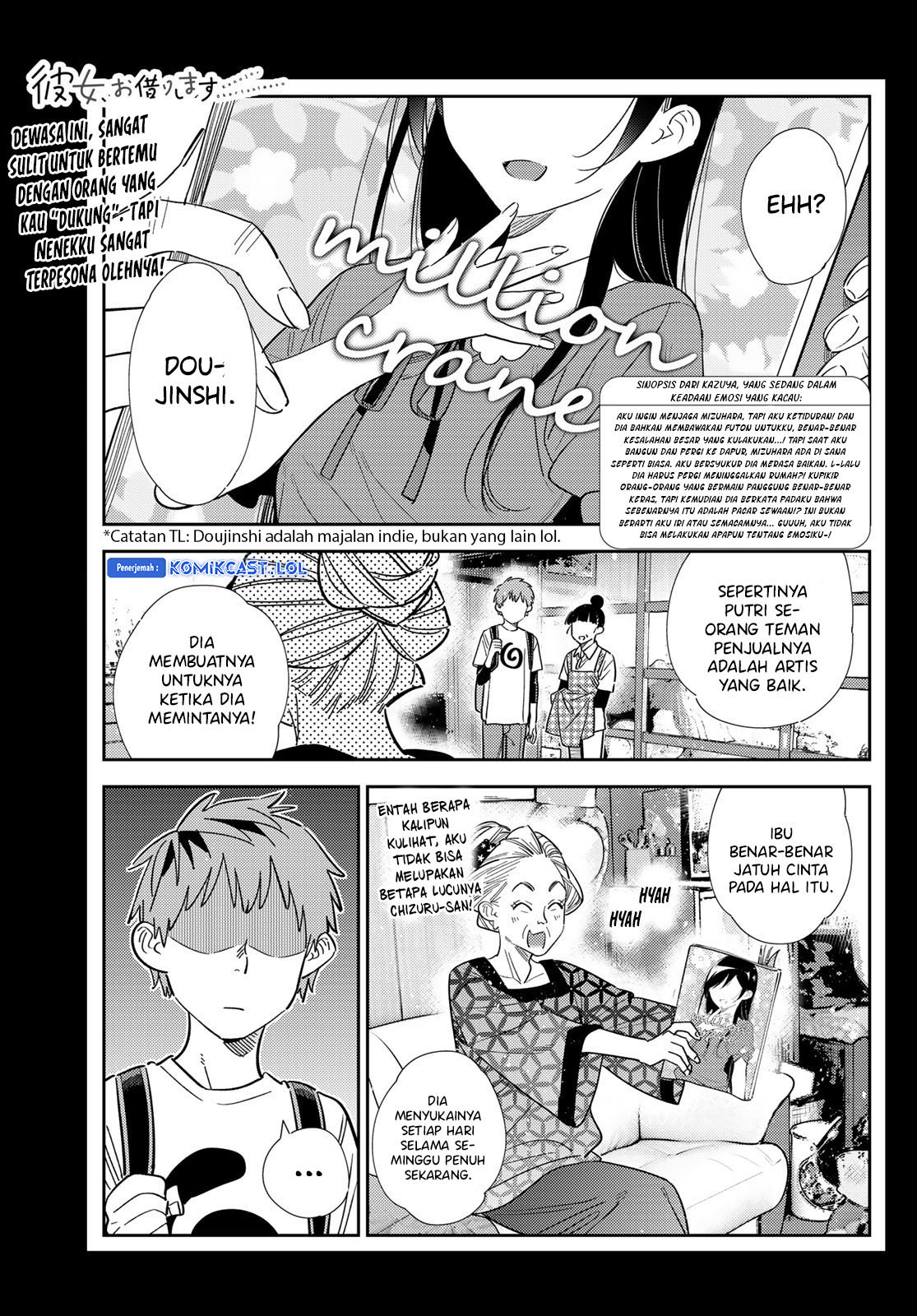 Kanojo Okarishimasu Bab 308 halaman 2