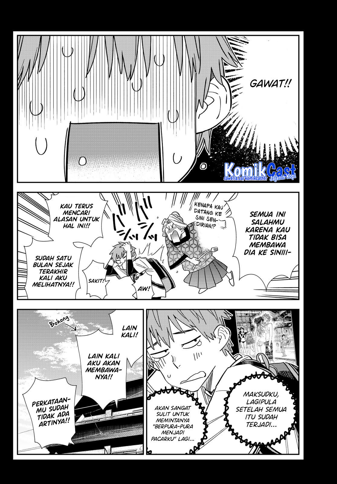 Kanojo Okarishimasu Bab 308 halaman 3