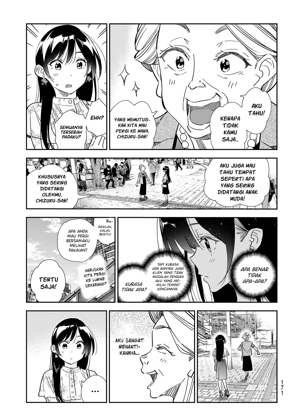 Kanojo Okarishimasu Bab 308 halaman 8