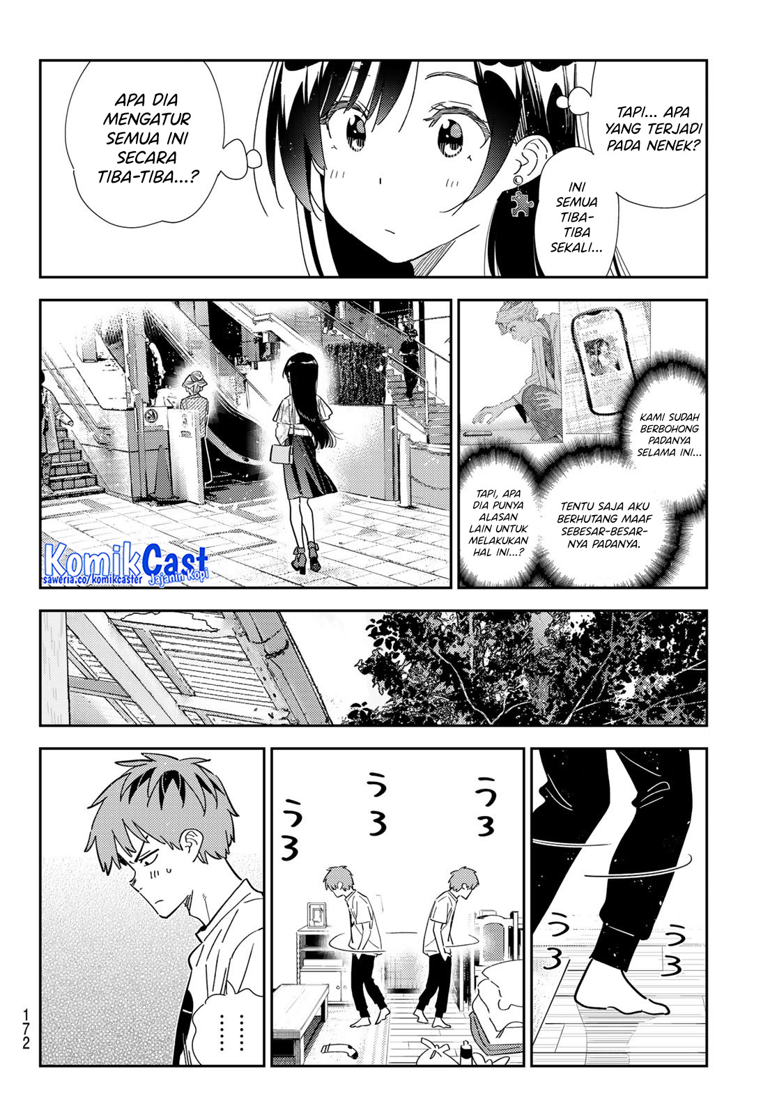 Kanojo Okarishimasu Bab 308 halaman 9