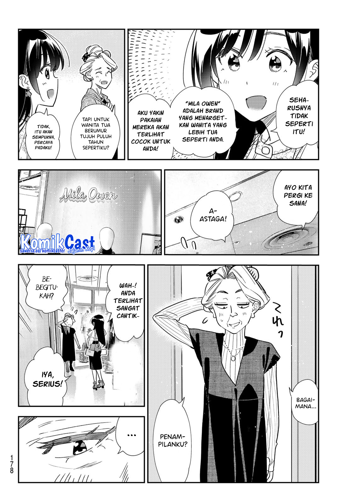 Kanojo Okarishimasu Bab 308 halaman 15